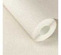 Rasch Liverna Textile Look Grey Wallpaper