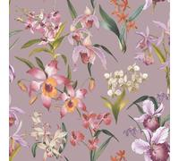 Rasch Maya Lilac Wallpaper, Purple