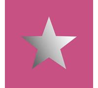 Rasch Metallic Stars Pink Wallpaper 248180