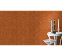 Rasch non-woven wallpaper 746341 orange metallic Indian ornaments (4,09£/1qm)