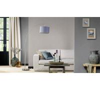 Rasch non-woven wallpaper fabric texture plain blue grey silver 844382 (4,31£/1q