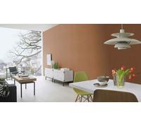 Rasch non-woven wallpaper fabric texture plain brown copper 844405 (4,31£/1qm)