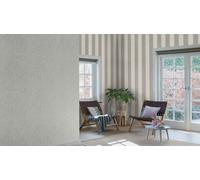 Rasch non-woven wallpaper graphic pattern metallic dark grey silver 844276 (4,41