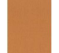Rasch Non-Woven Wallpaper Orange Plain Textured Linen Look Lines 746099