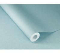 Rasch non-woven wallpaper plain textile look light blue 252880 (3,08£/1qm)