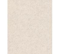 Rasch Non-Woven Wallpaper Plaster Look - Textured Wallpaper Plain in Cream for a Lively Living Ambience - Easy Wallpaper and Paintable - 10.05 m x 0.53 m