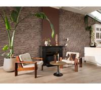 Rasch non-woven wallpaper stripes zebra texture beige brown 751741 (4,37£/1qm)