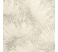 Rasch Opulenza Fan Vinyl Wallpaper in Off-White Rasch Off-White