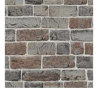 Rasch paperhangings 217339 Wallpaper Rasch Wallcovering, Brown, Set of 12 Pieces 10 Metres 217339