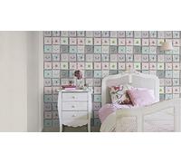 Rasch paperhangings 281804 Paper Wallpaper Rasch Pattern Line Kids & Teens II, Multi-Coloured