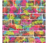 Rasch paperhangings 291407 "Kids and Teens II Line Pattern" Paper Wallpaper, Multi-Colour