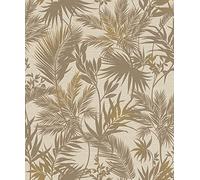 Rasch paperhangings Non Woven Wallpaper (Botanical) Beige 10,05 m x 0,53 m Kalahari 704136