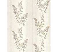 Rasch paperhangings Non Woven Wallpaper (Botanical) Beige Brown 10,05 m x 0,53 m Tapetenwechsel II 651027