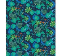Rasch paperhangings Non Woven Wallpaper (Botanical) Blue 10,05 m x 0,53 m Selection Vinyl/Vlies 466607