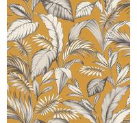 Rasch paperhangings Non Woven Wallpaper (Botanical) Brown 10,05 m x 0,53 m Selection Vinyl/Vlies 464764