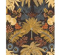 Rasch paperhangings Non Woven Wallpaper (Botanical) Brown 10,05 m x 0,53 m Selection Vinyl/Vlies 465730