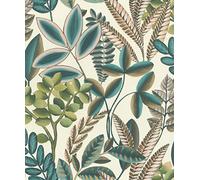Rasch paperhangings Non Woven Wallpaper (Botanical) White 10,05 m x 0,53 m Florentine III 485523