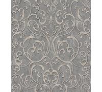 Rasch paperhangings Non Woven Wallpaper (Classic-Chic) Grey Beige 10,05 m x 0,53 m Tapetenwechsel II 651621