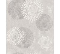 Rasch paperhangings Non Woven Wallpaper (Grafisch) Grey 10,05 m x 0,53 m Tapetenwechsel II 651706