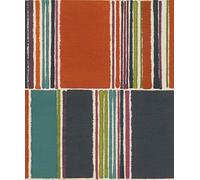 Rasch Contemporary Colour Blocks Bright Multi Wallpaper 484458