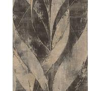 Rasch paperhangings Non Woven Wallpaper (Industrial) Black 10,05 m x 0,53 m Concrete 520071