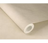 Rasch Paraiso 330021 Plain Non-Woven Wallpaper in Beige with Linen Look, Textile Structure