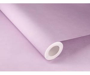 Rasch Paraiso 330069 Plain Non-Woven Wallpaper in Lilac with Linen Look, Textile Structure