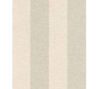 Rasch Schöner Wohnen Collection Stripe 600742 Non-Woven Wallpaper with Stripes in Sand 10.05 m x 0.53 m