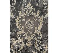 Rasch Sienna Damask Heavyweight Wallpaper Metallic