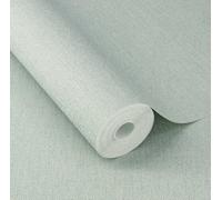 Rasch Simple Plain Small Linen Grey Blue Green Wallpaper