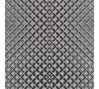 Rasch Square Metallic 3D Effect Textured Wallpaper in Silver Rasch Silver