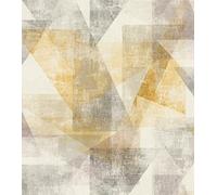 Rasch Tapeten Non Woven Wallpaper (Graphic) Yellow 10,05 m x 0,53 m Linares 617948
