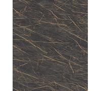 Rasch Factory Marbled Shimmer Charcoal With Gold Wallpaper