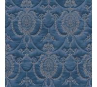 Rasch Trianon Contemporay Damask Navy Wallpaper