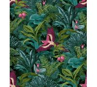 Rasch Tropical Rainforest Wallpaper 214727 - Green