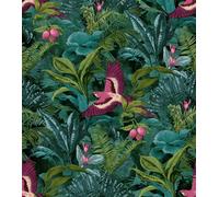 Rasch Tropical Rainforest Wallpaper 214727 in Green Rasch Green