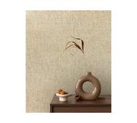 Rasch Vasari Angelica Vinyl Wallpaper Hessian 544664 Caramel