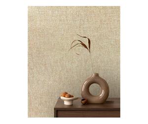 Rasch Vasari Angelica Vinyl Wallpaper Hessian 544664 Caramel