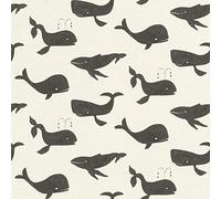 Bambino XVIII Whales Wallpaper Rasch