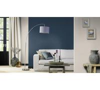 Rasch Wallpaper Denzo Linen Effect Navy Blue Wall Paper 449860 - Navy