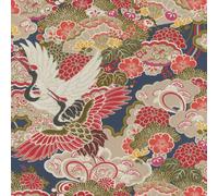 Rasch Wallpaper Non Woven Wallpaper (Exotic) Red Kimono Wallpaper 409352