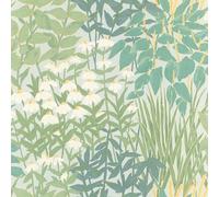 Rasch tesa Wildscape 371017 Self-Adhesive Wallpaper Flowers - Non-Woven Wallpaper Self-Adhesive Floral - Quick to Apply without Paste - 6.00 m x 0.53 m