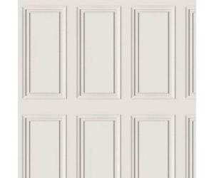 Rasch Wooden Dimension Panelling Effect Off-White Wallpaper 283265