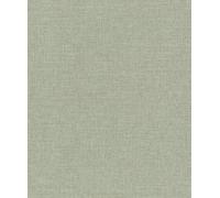 Rasch WPE® Vasari 435665 Sage Green Linen Effect Wallpaper - Textured Fabric Look Wallpaper for Contemporary Interiors