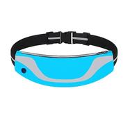 Rasdion Waist Bag Pack for Men and Women Travel Handy Hiking Running Zip Pouch Document Money Card Phone Earphone Belt Sport Bag Pouch Fitness Fanny Pack Adjustable Strap - Neoprene, Blue, One Size