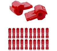 RASENFREUND - 20 Connection Terminals for Robotic Lawnmower Boundary Cable Charging Station - T-Branch Connector Branch Terminals - Compatible with e.g. Gardena, Husqvarna, Worx etc