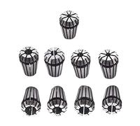 raseparter ER16 Spring Collet Set 1/8 In to 3/8 In 9-Pack for CNC Workholding Engraving & Milling Lathe Tool