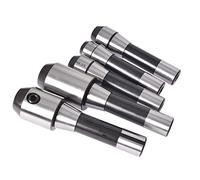 raseparter R8 End Mill Holder Set Alloy Tool5-Pack 1/4 Inch 3/8 Inch 1/2 Inch 5/8 Inch 3/4 Inch Adapter Replacement for Bridgeport Type Milling Machines