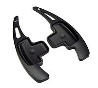 RASFHYG Gear Paddle Compatible with Mercedes for Benz B-Class 2012 2013 2014 Car Shift Paddle Steering Wheel Paddle Shift Extension Shifters Car Sticker Styling(Black,A)