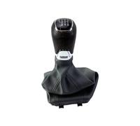 RASFHYG Gear Shift Knobs Compatible with Skoda for Octavia for A7 for MK3 2014 2015 2016 2017 2018 2019 Car Gear Shift Knob 5 6 for Speed Lever Shifter Gaiter Assembly(6Speed)